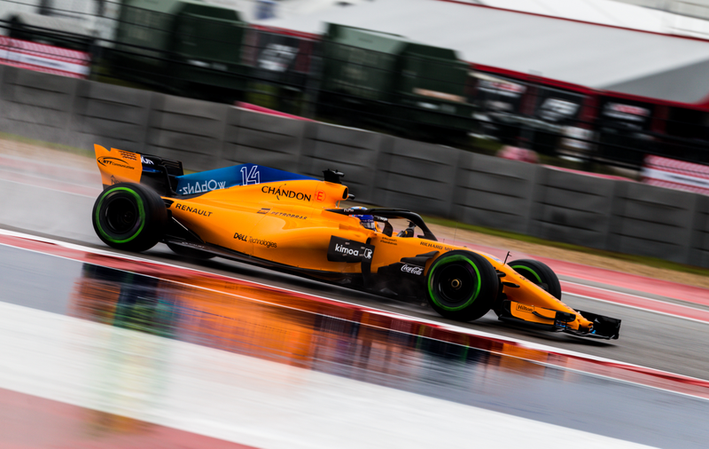 Illustration for article titled Here's All The Action From Friday At The U.S. Grand Prix